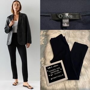 Quince Ultra-Stretch Ponte Straight Leg Pants | Women’s Small